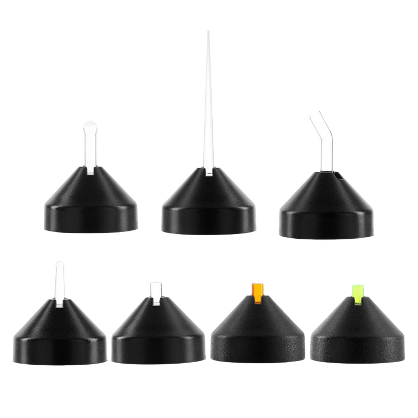 7 Lentes Intercambiables Magnéticos Endoguia Para Lámpara de Fotocurado I LED